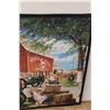 Image 3 : John Deere Farm Puzzle - 27 1/4" x 20" (built on cardboard)