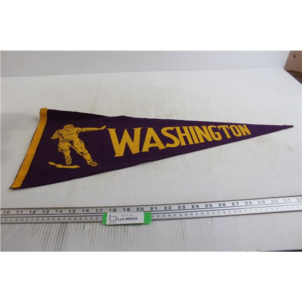 Washington Football Pennant - 26 1/2" x 11 3/4"
