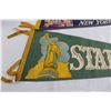 Image 2 : Statue of Liberty and Empire State Building Pennants - Largest Measures 27" x 9"
