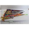 Image 1 : (5) Assorted Pennants - 26" x 11 1/2"