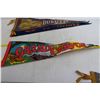 Image 3 : (5) Assorted Pennants - 26" x 11 1/2"