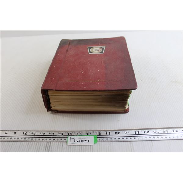 Cockshutt 50 Series Tractor Service Manuals in Binder