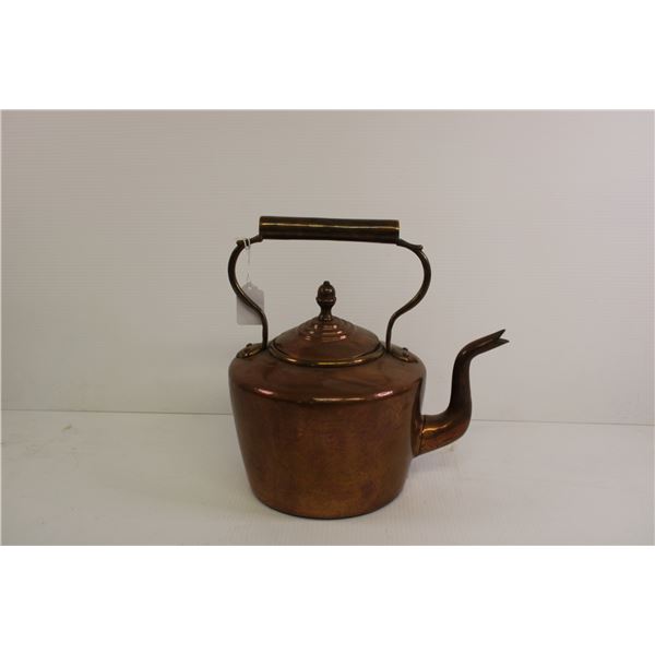 Antique Copper Kettle