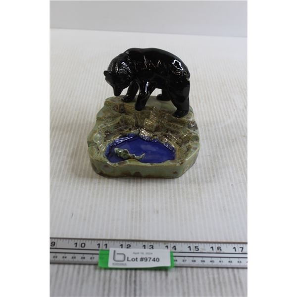 Bear Fishing Decoration