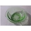 Image 2 : Royal Lace Green Depression Uranium Glass Berry Bowl