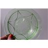 Image 3 : Royal Lace Green Depression Uranium Glass Berry Bowl