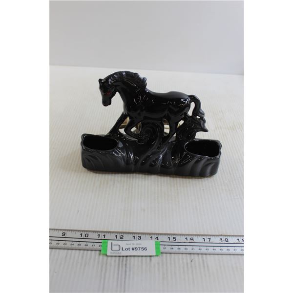 Mid-century Horse Planter and Lamp - Consignor Says Works