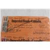 Image 2 : (2) Imperial Bank of Canada Cheques