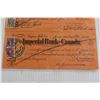 Image 3 : (2) Imperial Bank of Canada Cheques