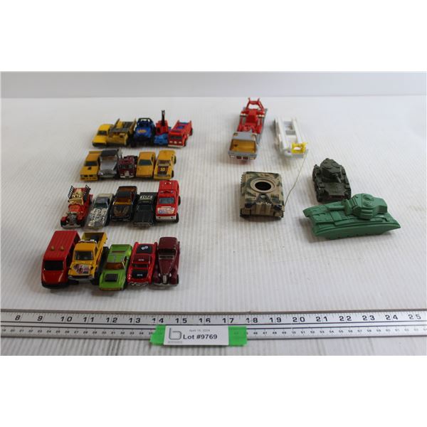 (25) Assorted Toy Vehicles