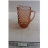 Image 1 : Pink Depression Glass Pitcher