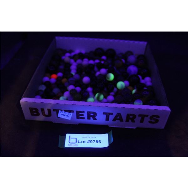 Assorted Marbles in Flat - Some Glow