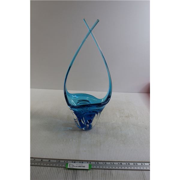 Blue Art Glass