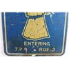 Image 3 : Entering T.P. 8 Rge 3 Sign - 18" x 24"