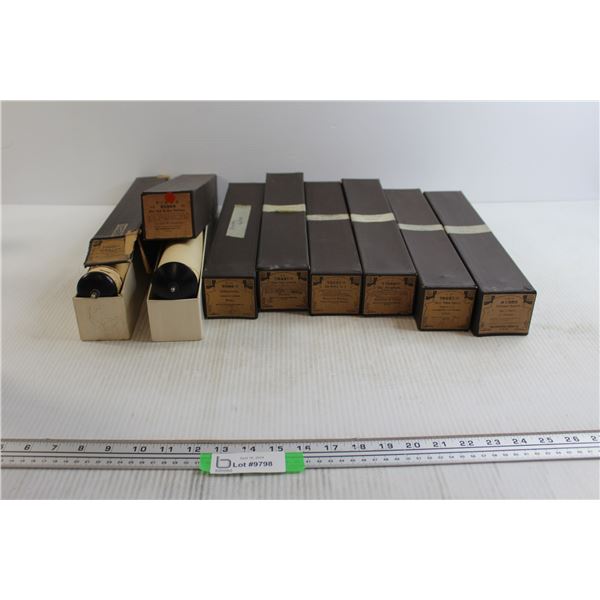 (8) Antique Player Piano Rolls - Pearls, Oberon