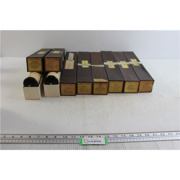(8) Antique Player Piano Rolls - Balkan Princess, High Jinks