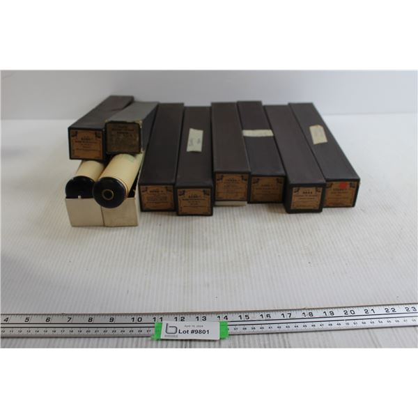 (8) Antique Player Piano Rolls - Georgia Barn Dance, Dream Melody