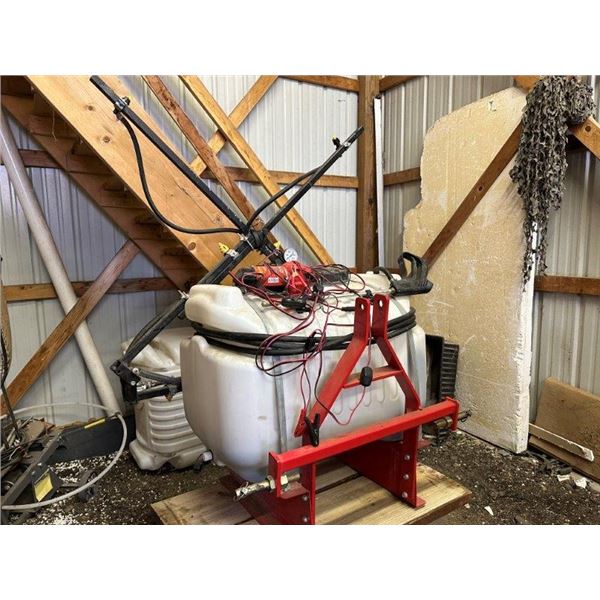 Sprayer with 13' booms