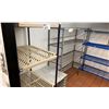 Image 1 : 5 ASST RACKS LOCATED IN WALK IN FRIDGE. ASST SIZES