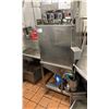 Image 1 : DIVERSEY DISHWASHER WITH CUSTOM STAINLESS WASH TABLES, GREASE TRAP AND SINK