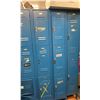 Image 2 : 6 BLUE LOCKERS WITH CONTENTS