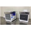 Image 1 : PAIR OF 2 ARCTIC AIR CHILL ZONE EVAPORATIVE PERSONAL SPACE COOLERS.