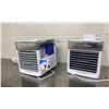 Image 1 : PAIR OF 2 ARCTIC AIR CHILL ZONE EVAPORATIVE PERSONAL SPACE COOLERS.