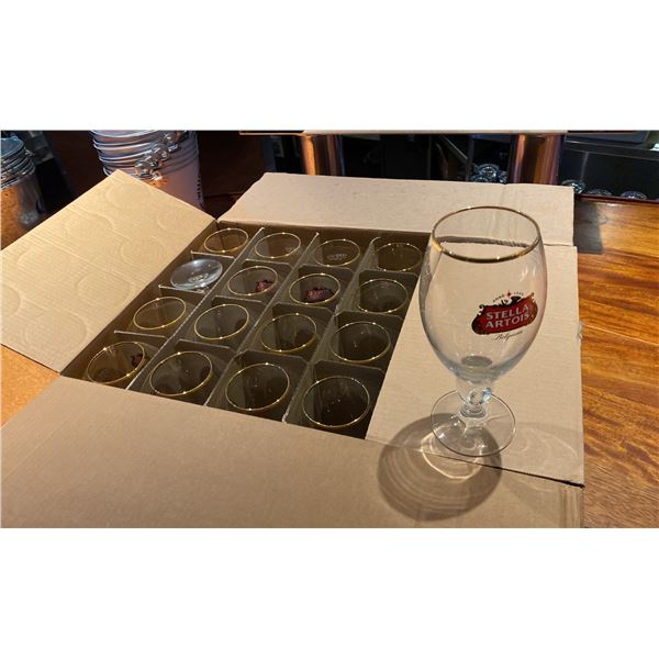 CASE OF 24 1/2L STELLA ARTOIS GLASSES