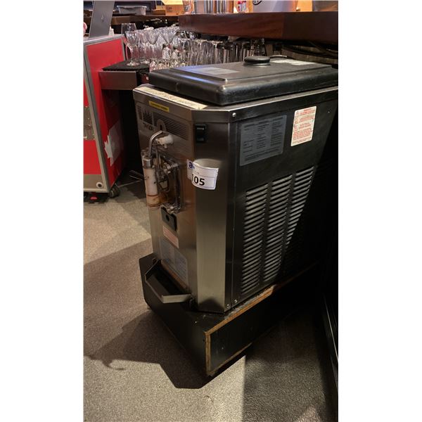 TAYLOR MODEL 430-12 FROZEN BEVERAGE MACHINE ON WHEELED BASE. NEEDS CLEANING.