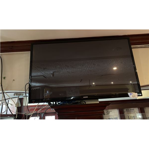 51  SAMSUNG TV WITH WALL MOUNT. MUST BE REMOVED