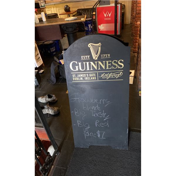 GUINNESS SANDWICH BOARD-TWO SIDED