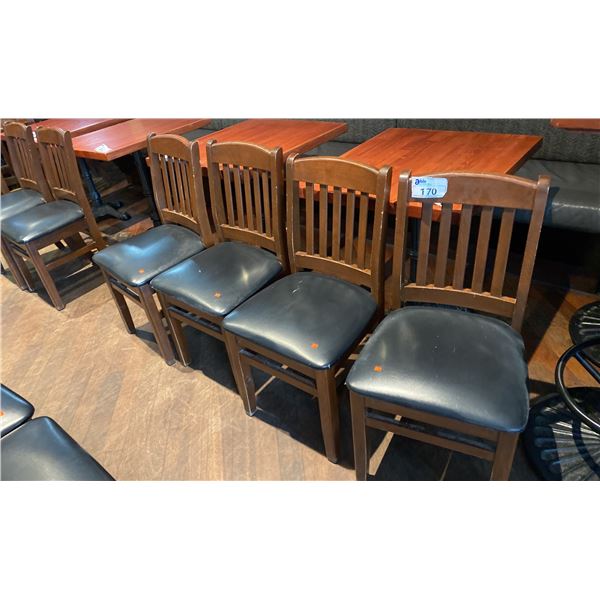 HOLSAG CANADA SOLID HARDWOOD STANDARD HEIGHT CHAIRS-GROUP OF 4