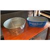 Image 1 : 2 GALVANIZED BUCKETS. GREAT FOR ICE COLD BEER OR DECK PLANTERS