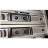 Image 3 : WALL MOUNT RACK WITH 4 AMPLIFIERS. 3 EURO POWER 2000 WATT EPQ2000 & YORKVILLE CR5 PVVSX26 SPEAKER