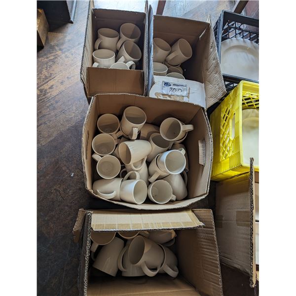 DUDSON CHINA. 53 COFFEE CUPS. COUNT IS APPROX