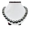 Image 1 : Pearl and Diamond Necklace - 14KT White Gold