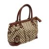Image 3 : Gucci Brown Canvas Diamante Shoulder Bag