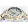 Image 8 : Rolex Ladies 2 Tone White Index 26MM Oyster Band Fluted Wristwatch