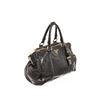 Image 3 : Prada Black Shine Leather 2Way Satchel Bag