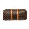 Image 4 : Louis Vuitton Brown Monogram Canvas Leather Keepall 45 Travel Bag