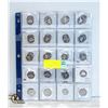 Image 1 : 40 DIMES & 20 NICKELS VARIOUS YEARS ETC