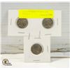 Image 2 : 1928,1929,1930 U.S.A BUFFALO NICKELS