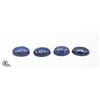 Image 1 : #95-NATURAL BLUE LAPIZ LAZULI GEMSTONES 117.65 CT