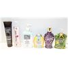 Image 1 : LOT OF 6 ASSORTED TANNING LOTIONS VARIOUS BRANDS