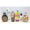 Image 1 : LOT OF 6 ASSORTED TANNING LOTIONS VARIOUS BRANDS