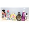 Image 1 : LOT OF 6 ASSORTED TANNING LOTIONS VARIOUS BRANDS