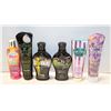 Image 1 : LOT OF 6 ASSORTED TANNING LOTIONS VARIOUS BRANDS