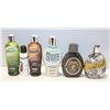 Image 1 : LOT OF 6 ASSORTED TANNING LOTIONS VARIOUS BRANDS