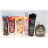 Image 1 : LOT OF 6 ASSORTED TANNING LOTIONS VARIOUS BRANDS