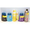 Image 1 : LOT OF 6 ASSORTED TANNING LOTIONS VARIOUS BRANDS